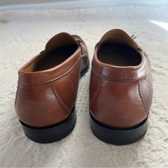 Cole Haan Men’s Hand Sewn Brown Leather Loafers Size 11 Grand+ Pinch Tassel main image 8